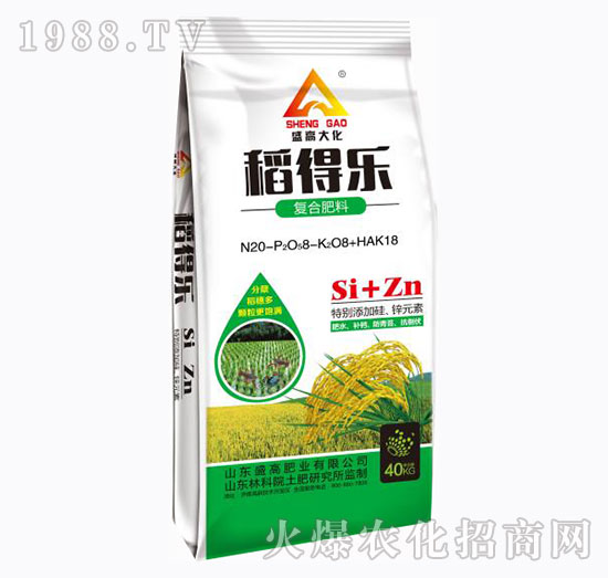 復合肥料-稻得樂-（綠）-盛高肥業(yè)