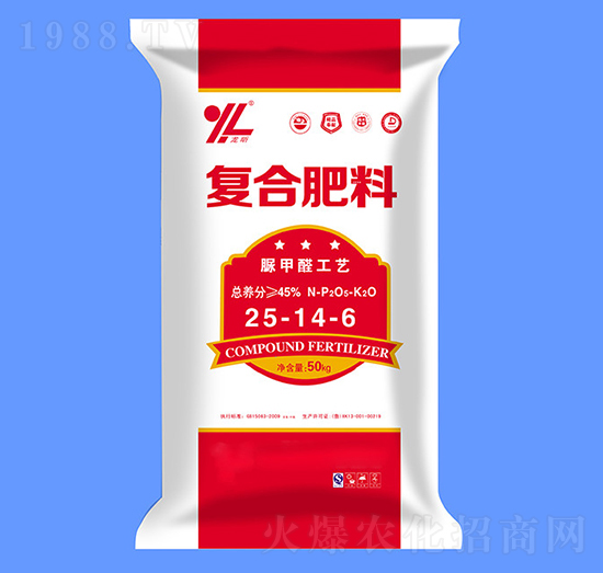 脲甲醛復合肥料25-14-6-奇立偉