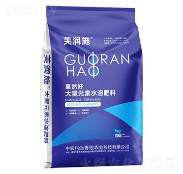 菓然好大量元素水溶肥料30-22-8+TE-芙潤施-中農利合