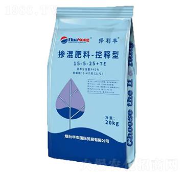 摻混肥料-控釋型15-5-25+TE-擇利豐-華農(nóng)國際