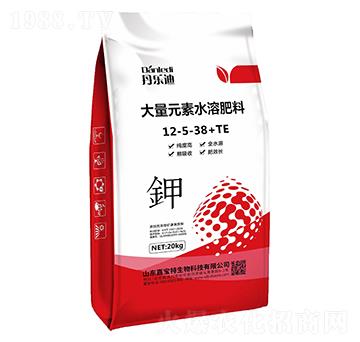 大量元素水溶肥料12-5-38+TE-丹樂迪-嘉寶特