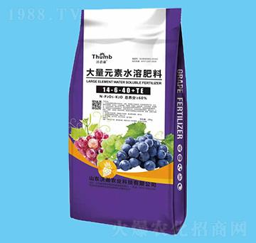 60%大量元素水溶肥料14-6-40+TE-沃瀚農(nóng)業(yè)