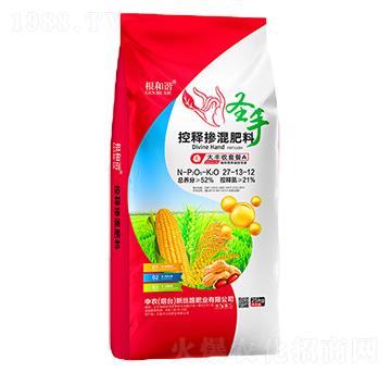 25kg控釋摻混肥料27-13-12-根和諧-大化肥業